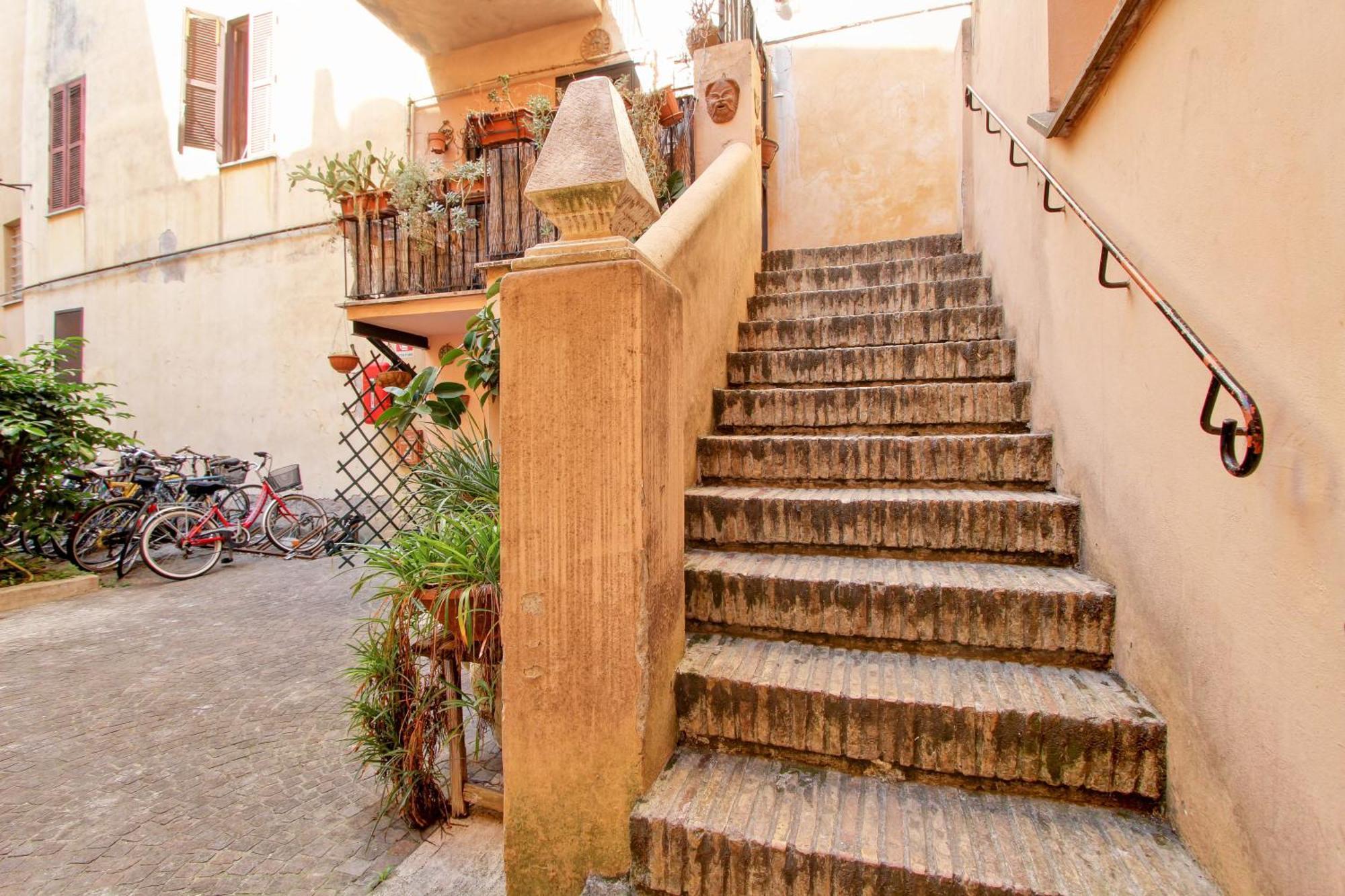 Campo De Fiori - Loft In Originario Anfiteatro Romano Eksteriør billede