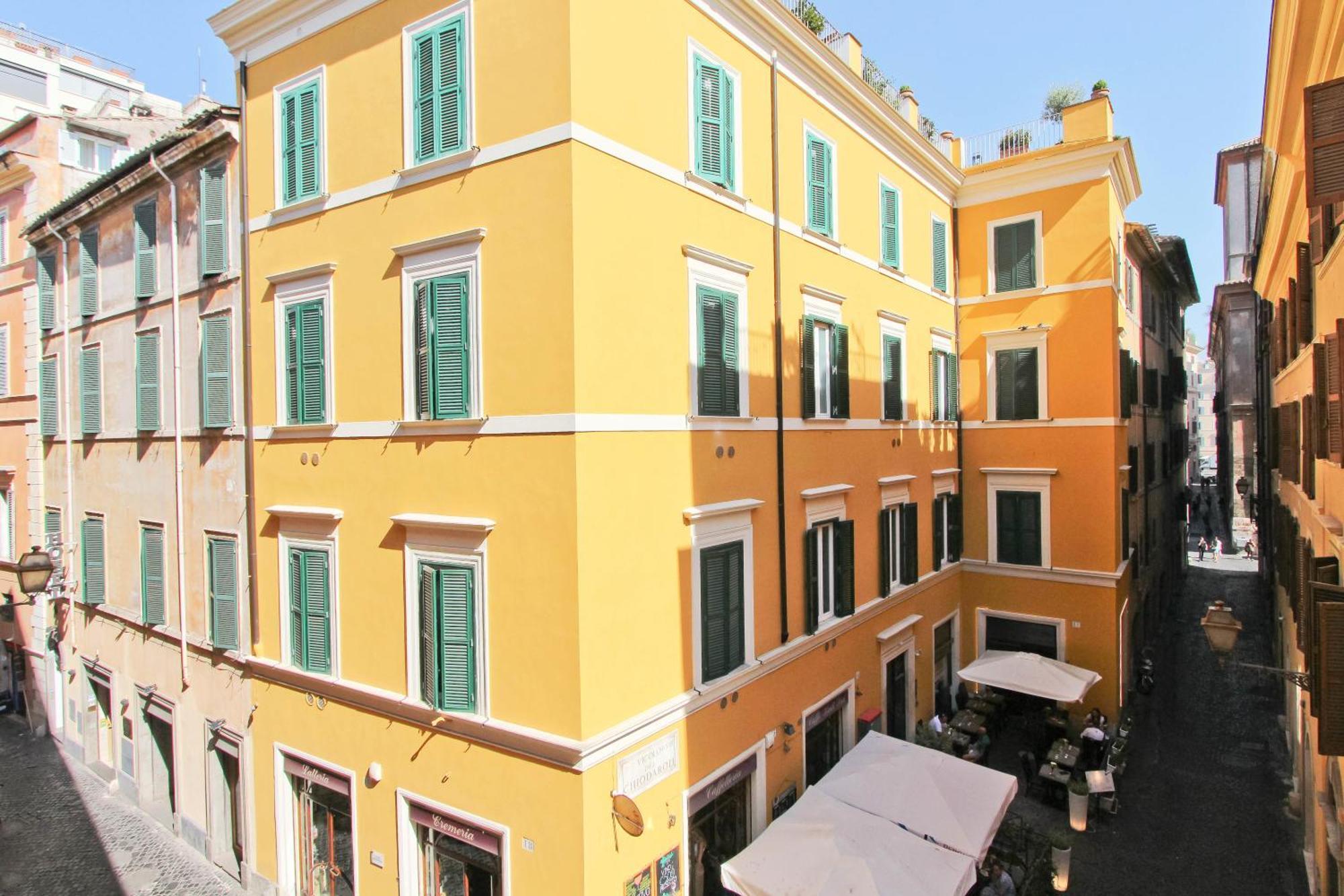 Campo De Fiori - Loft In Originario Anfiteatro Romano Eksteriør billede